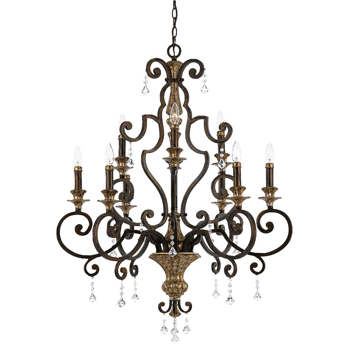 Pendelleuchte Marquette (Heirloom) 9x - Elstead Lighting
