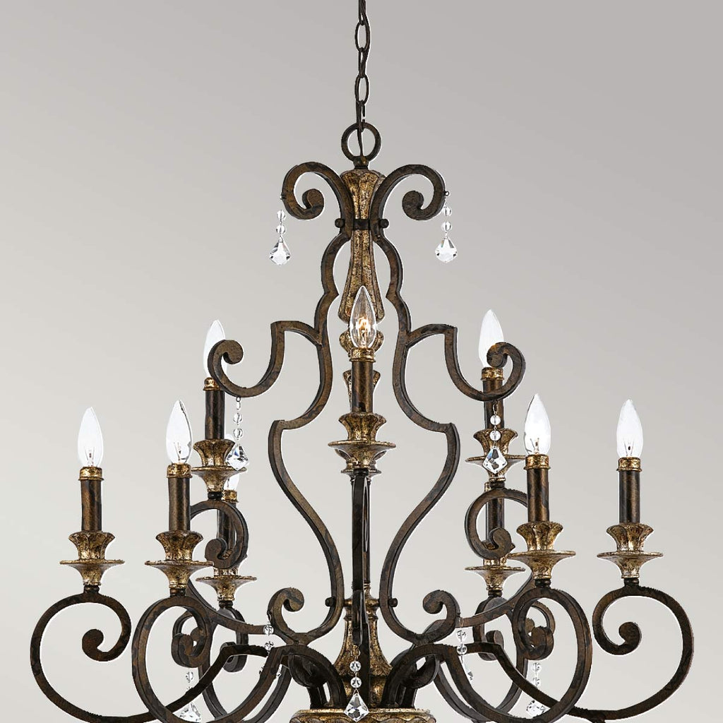 Pendelleuchte Marquette (Heirloom) 9x - Elstead Lighting