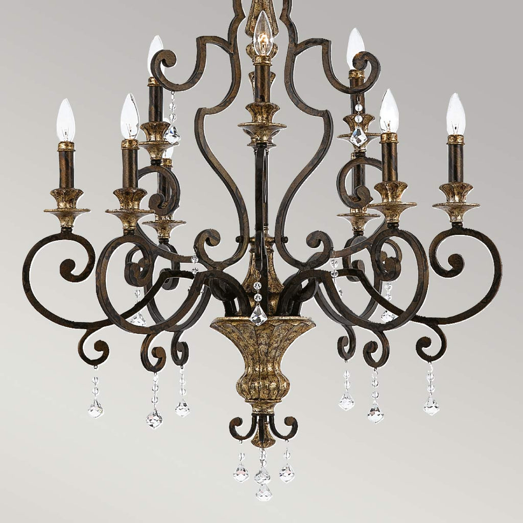 Pendelleuchte Marquette (Heirloom) 9x - Elstead Lighting