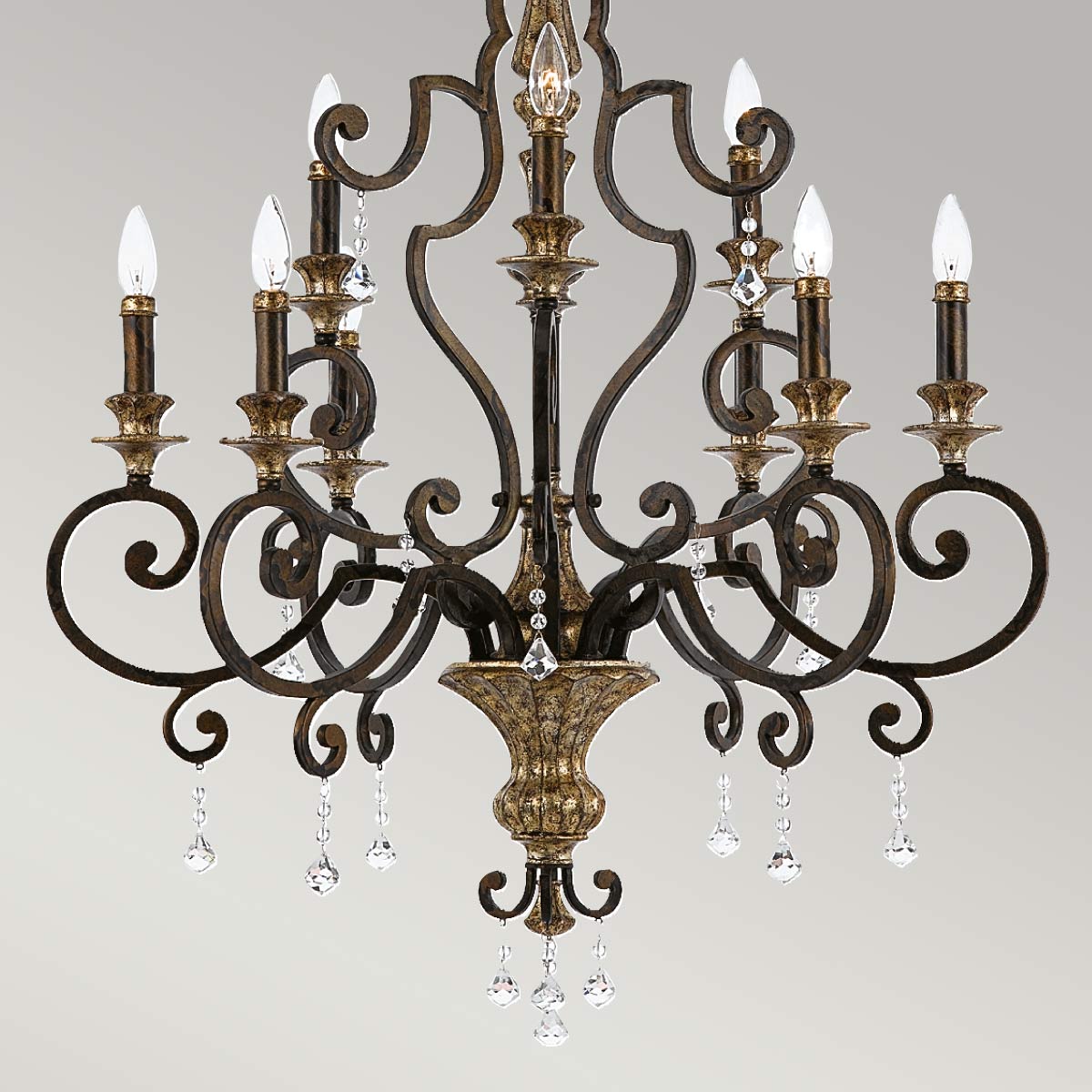 Pendelleuchte Marquette (Heirloom) 9x - Elstead Lighting