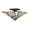 Deckenleuchte Maybeck (bronzefarben) 2x - Elstead Lighting