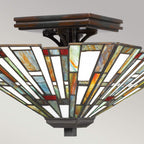 Deckenleuchte Maybeck (bronzefarben) 2x - Elstead Lighting