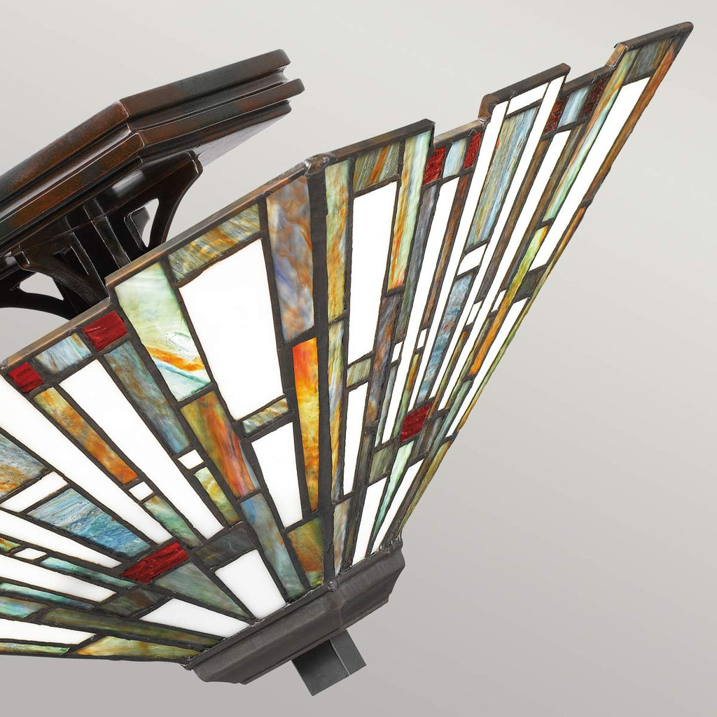 Deckenleuchte Maybeck (bronzefarben) 2x - Elstead Lighting
