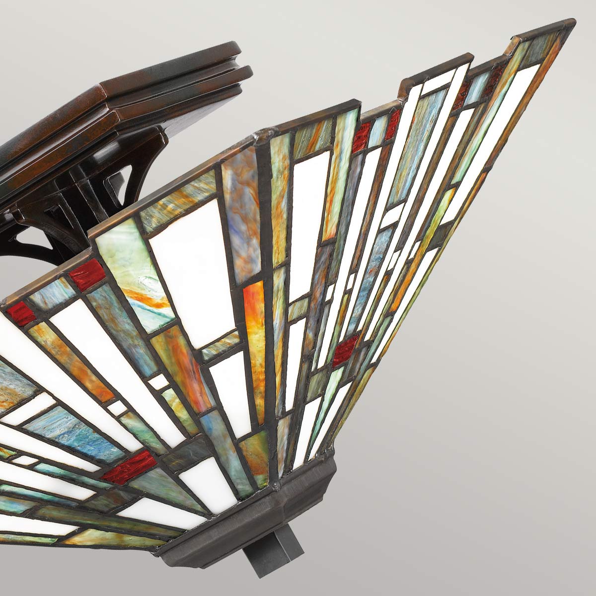 Deckenleuchte Maybeck (bronzefarben) 2x - Elstead Lighting