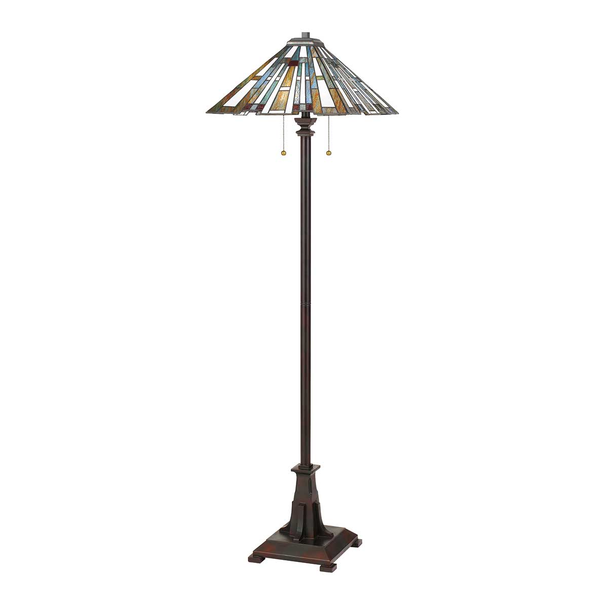 Stehleuchte Maybeck (schwarz) 2x - Elstead Lighting