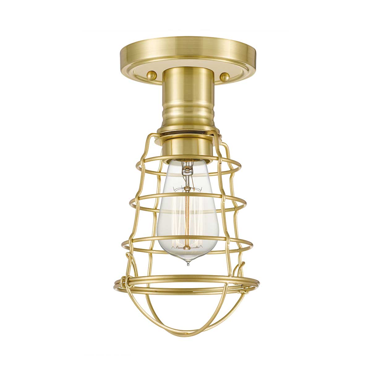Deckenleuchte Mixon (messingfarben) 1x - Elstead Lighting