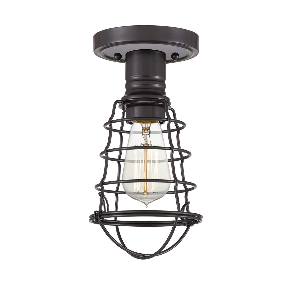 Deckenleuchte Mixon (bronzefarben) 1x - Elstead Lighting