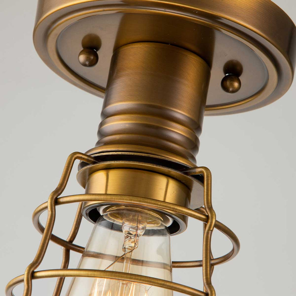 Deckenleuchte Mixon (messingfarben) 1x - Elstead Lighting