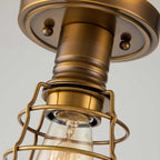 Deckenleuchte Mixon (messingfarben) 1x - Elstead Lighting