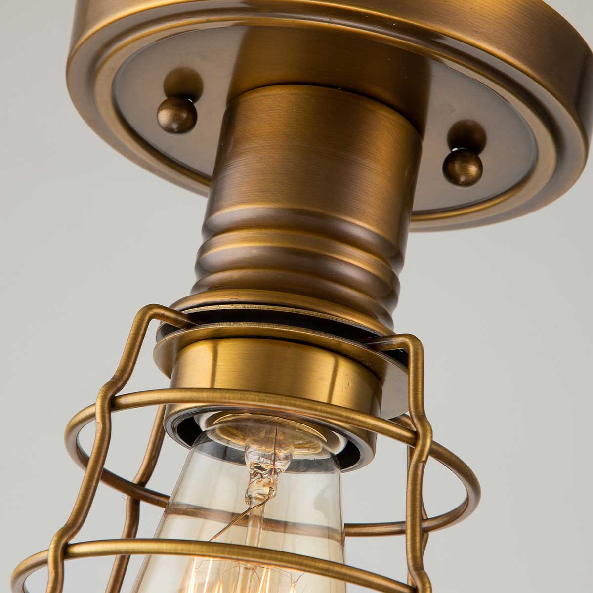 Deckenleuchte Mixon (messingfarben) 1x - Elstead Lighting