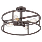 Deckenleuchte New Harbor (bronzefarben) 4x - Elstead Lighting
