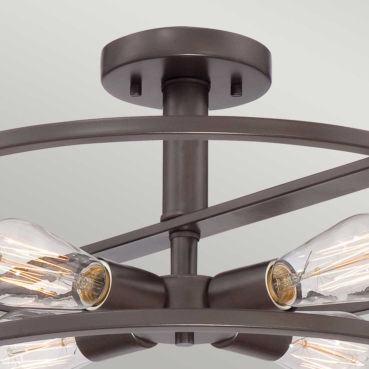 Deckenleuchte New Harbor (bronzefarben) 4x - Elstead Lighting