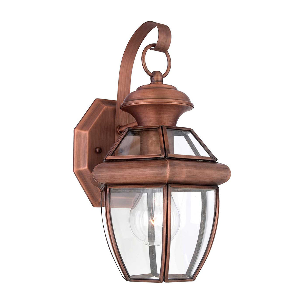 Außen-Wandleuchte Newbury (kupferfarben) 1x - Elstead Lighting