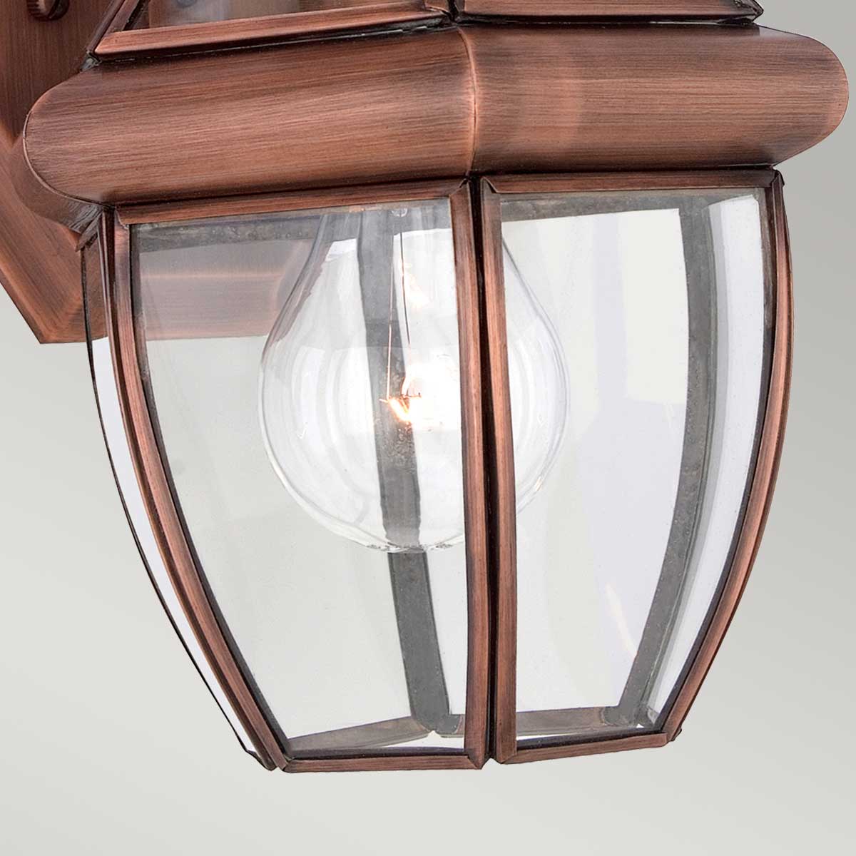Außen-Wandleuchte Newbury (kupferfarben) 1x - Elstead Lighting