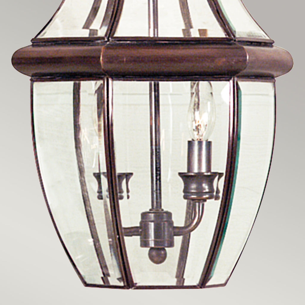 Außen-Pendelleuchte Newbury (kupferfarben) 2x - Elstead Lighting