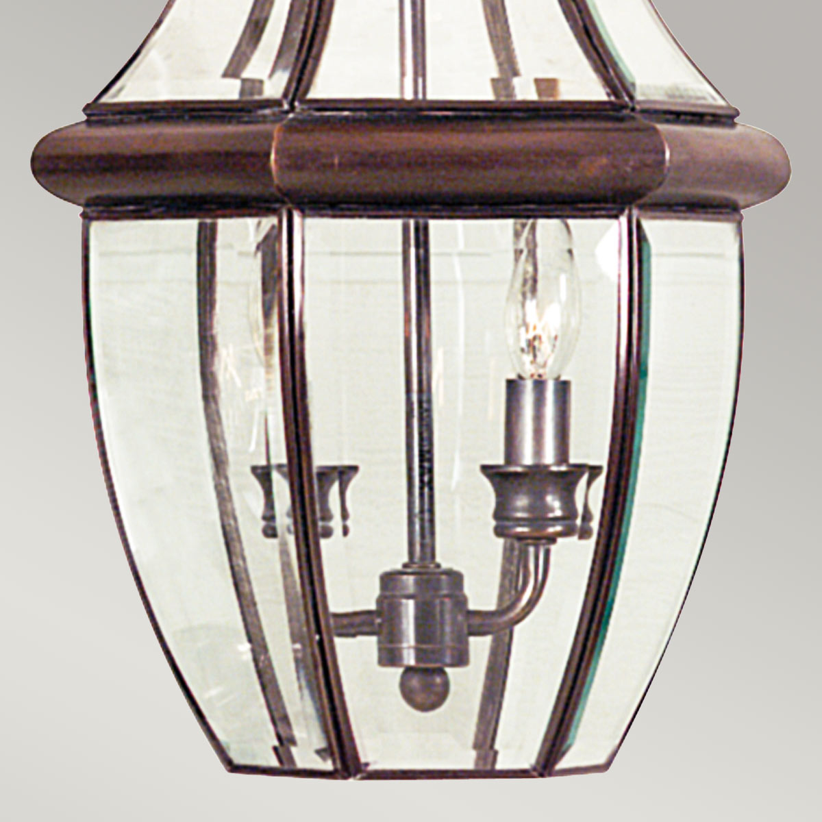 Außen-Pendelleuchte Newbury (kupferfarben) 2x - Elstead Lighting