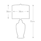Tischleuchte Nicolls (bronzefarben) 1x - Elstead Lighting