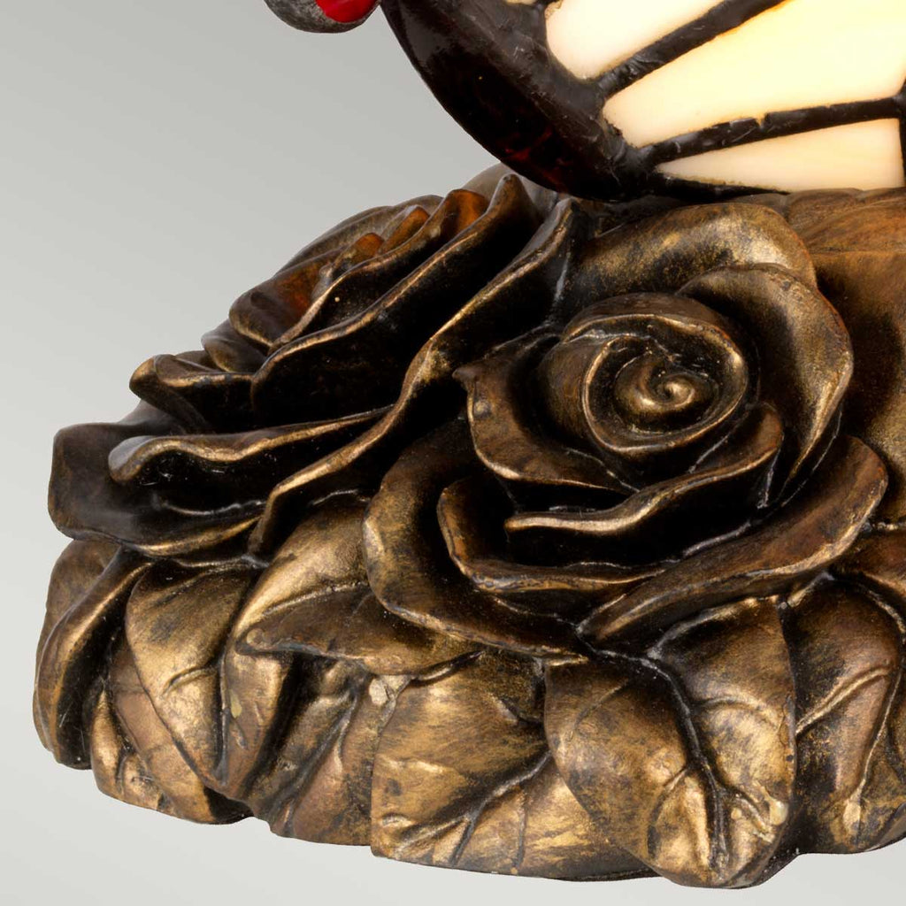 Tischleuchte Tiffany Animal Lamps (bronzefarben) 1x - Elstead Lighting