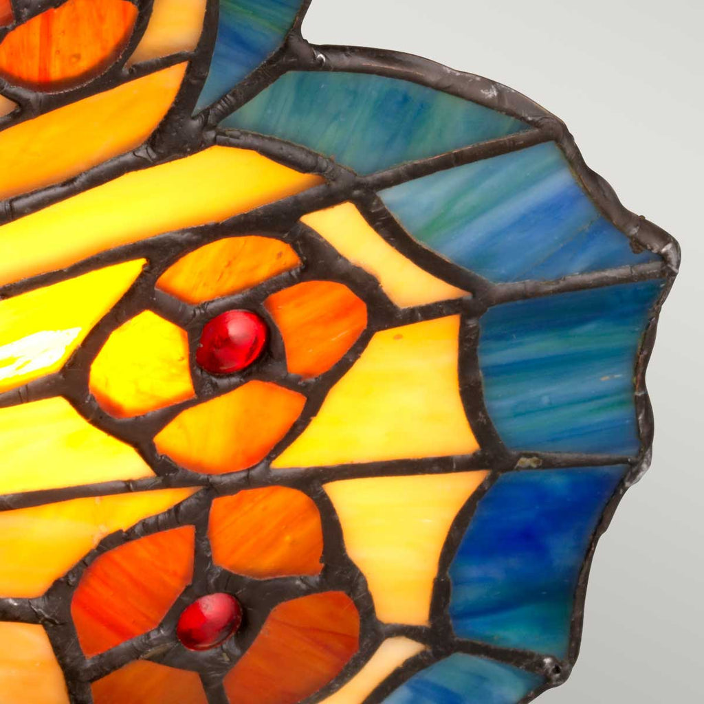 Tischleuchte Tiffany Animal Lamps (bronzefarben) 1x - Elstead Lighting