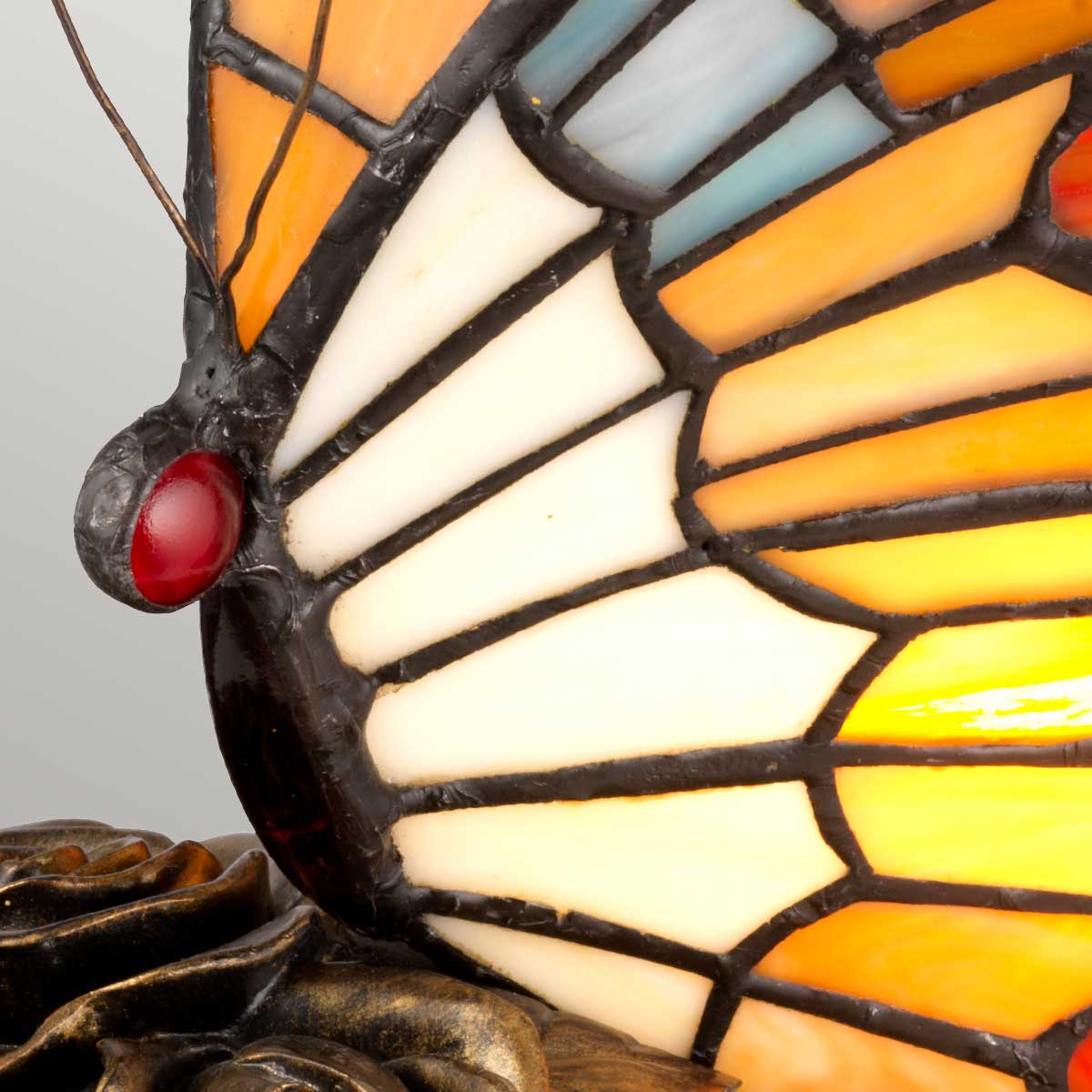 Tischleuchte Tiffany Animal Lamps (bronzefarben) 1x - Elstead Lighting