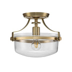 Deckenleuchte Penn Station (messingfarben) 1x - Elstead Lighting