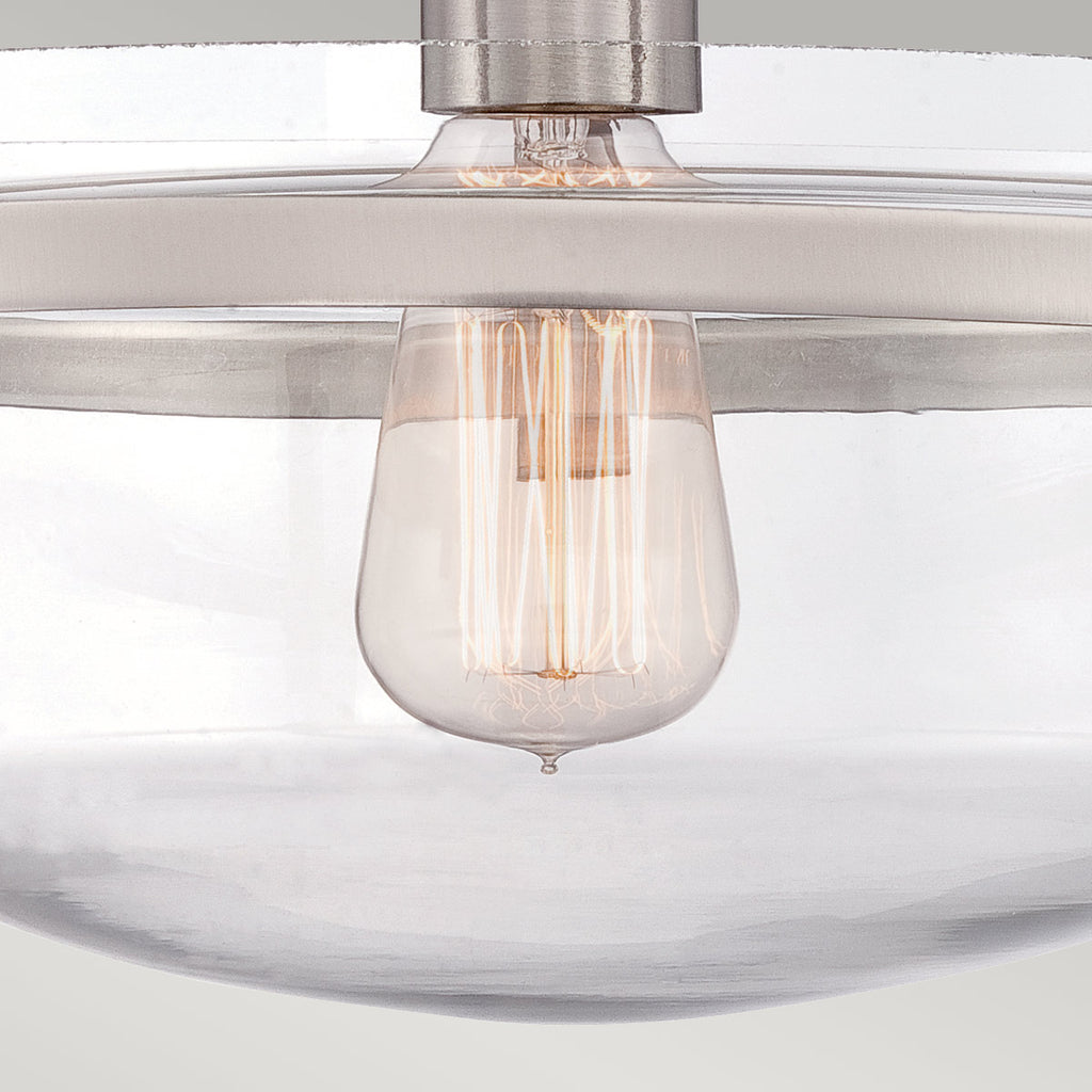 Deckenleuchte Penn Station (Nickel) 1x - Elstead Lighting