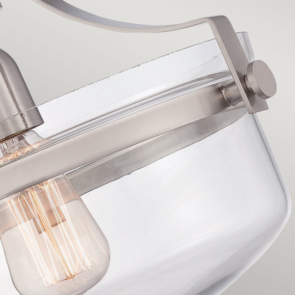 Deckenleuchte Penn Station (Nickel) 1x - Elstead Lighting