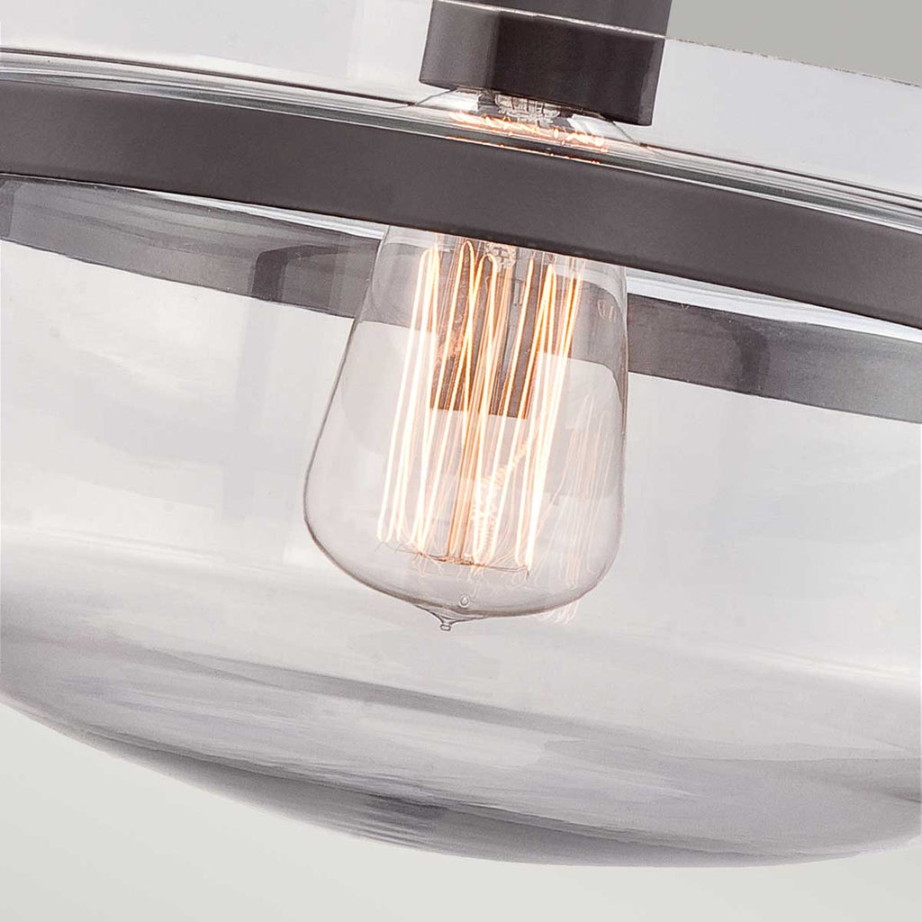 Deckenleuchte Penn Station (bronzefarben) 1x - Elstead Lighting