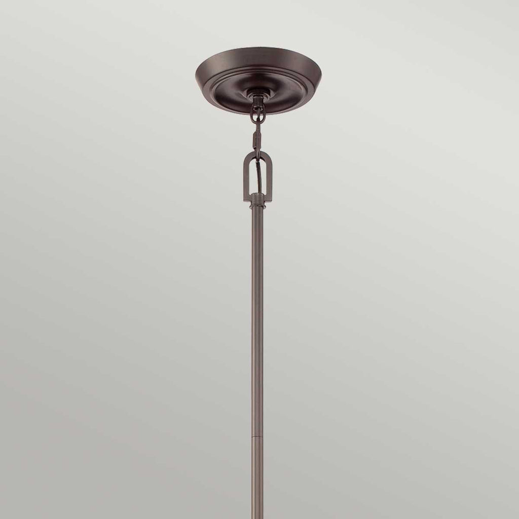 Pendelleuchte Penn Station (bronzefarben) 3x - Elstead Lighting