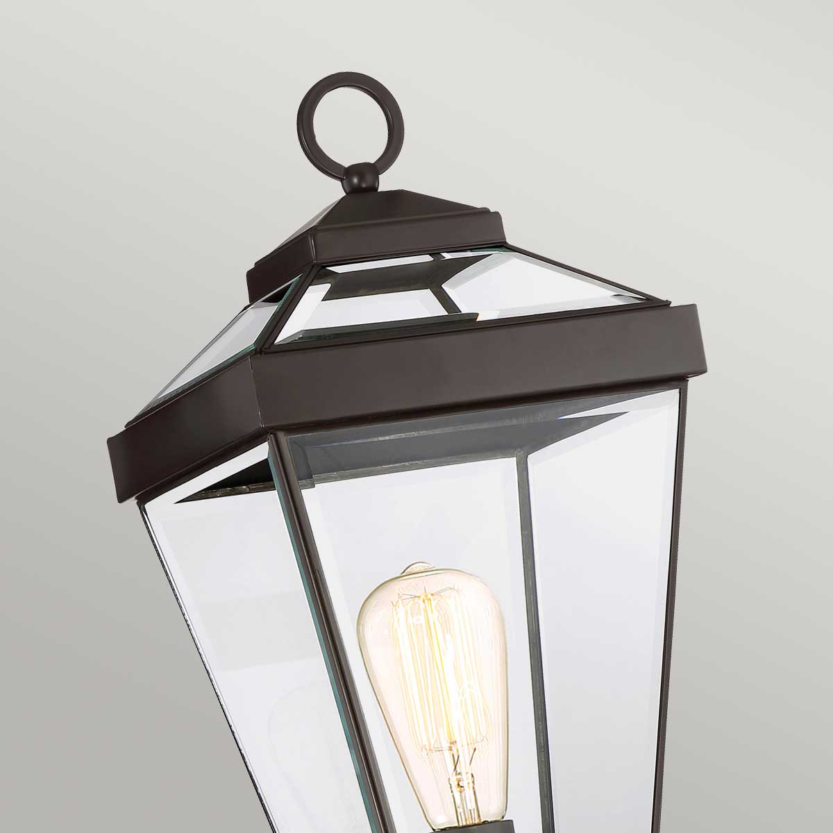 Außen-Sockelleuchte Ravine (bronzefarben) 1x - Elstead Lighting