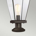 Außen-Sockelleuchte Ravine (bronzefarben) 1x - Elstead Lighting
