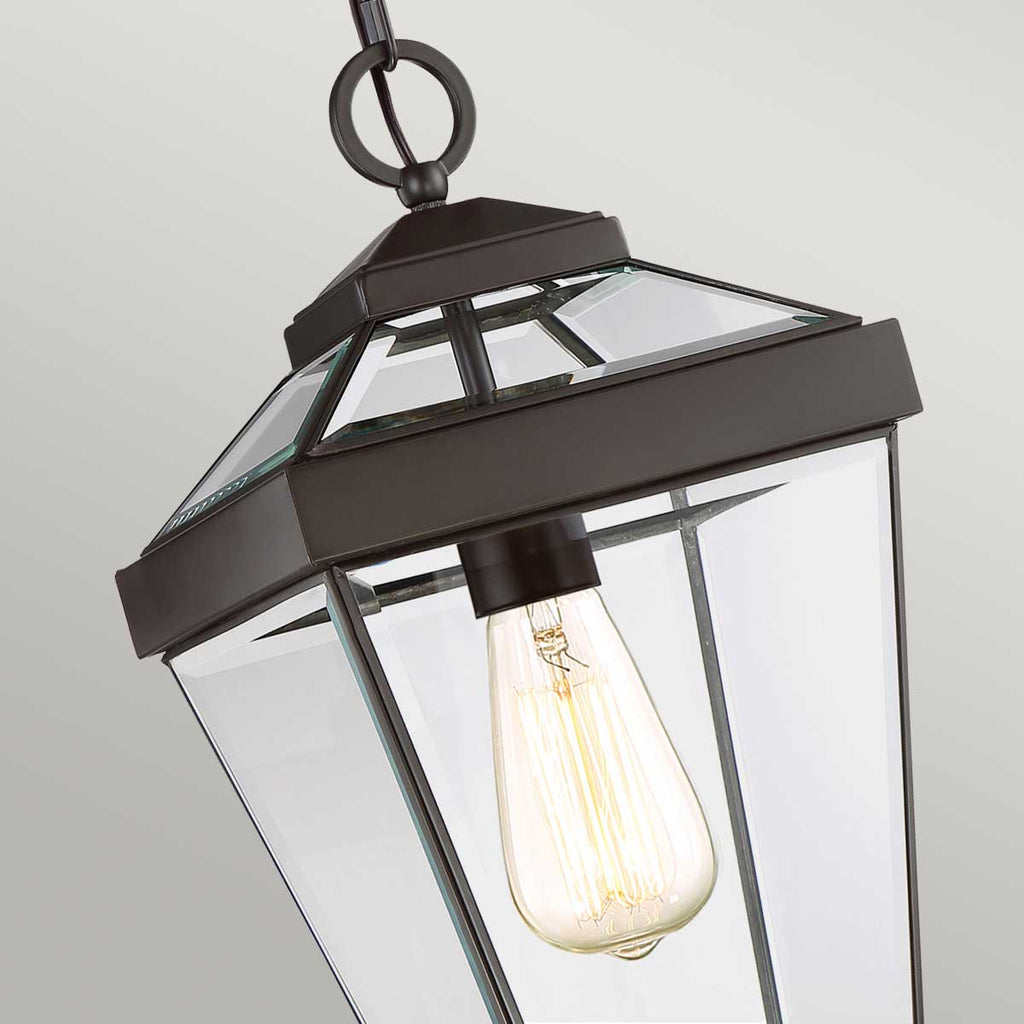 Außen-Pendelleuchte Ravine (bronzefarben) 1x - Elstead Lighting