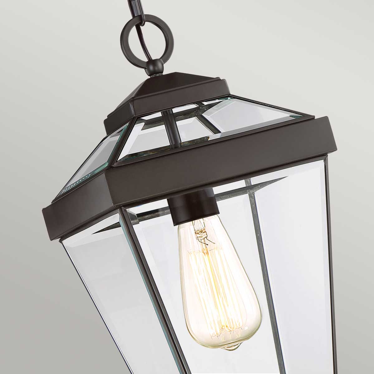 Außen-Pendelleuchte Ravine (bronzefarben) 1x - Elstead Lighting
