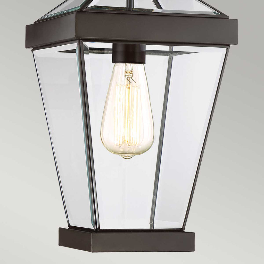 Außen-Pendelleuchte Ravine (bronzefarben) 1x - Elstead Lighting