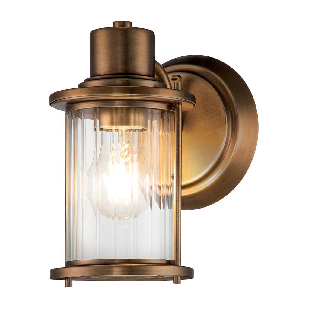 Wandleuchte Riggs (silberfarben) 1x - Elstead Lighting