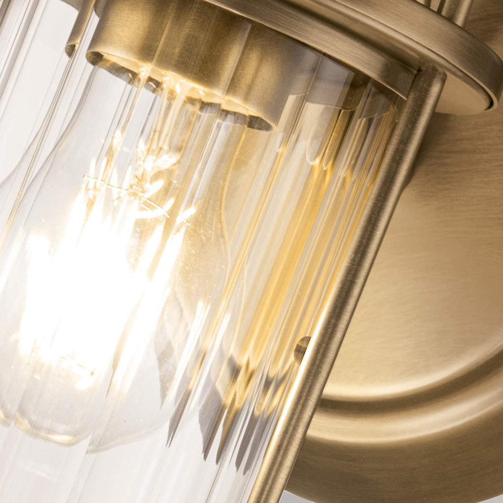 Wandleuchte Riggs (silberfarben) 1x - Elstead Lighting