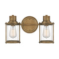 Bad-Wandleuchte Riggs (messingfarben) 2x - Elstead Lighting