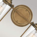 Bad-Wandleuchte Riggs (messingfarben) 2x - Elstead Lighting