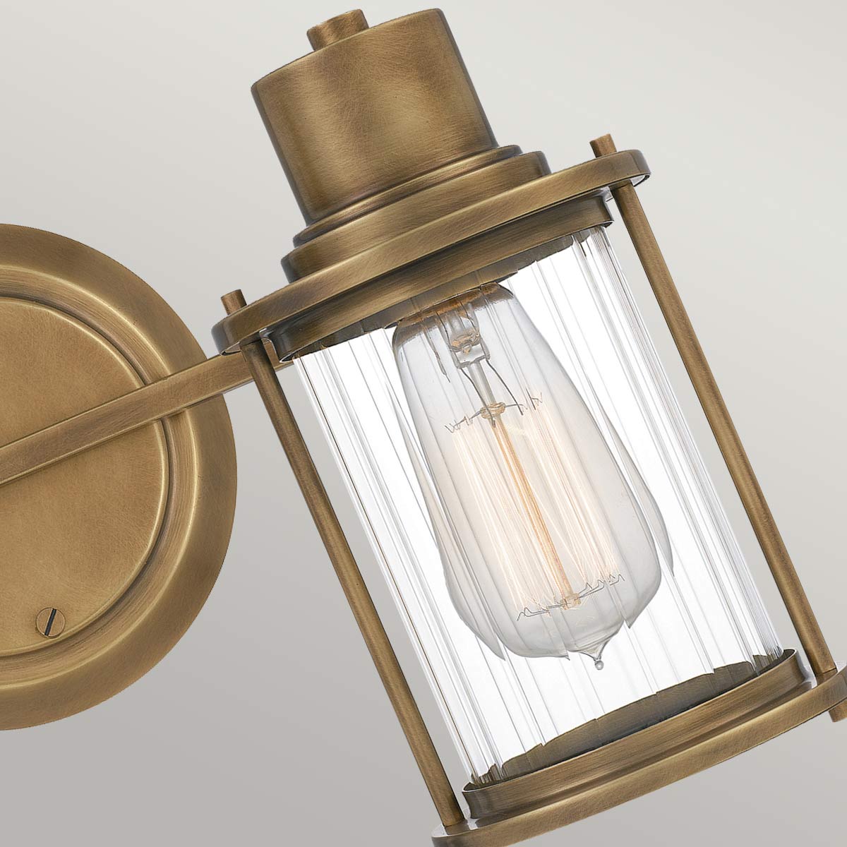 Bad-Wandleuchte Riggs (messingfarben) 2x - Elstead Lighting