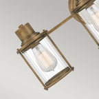 Bad-Wandleuchte Riggs (messingfarben) 3x - Elstead Lighting