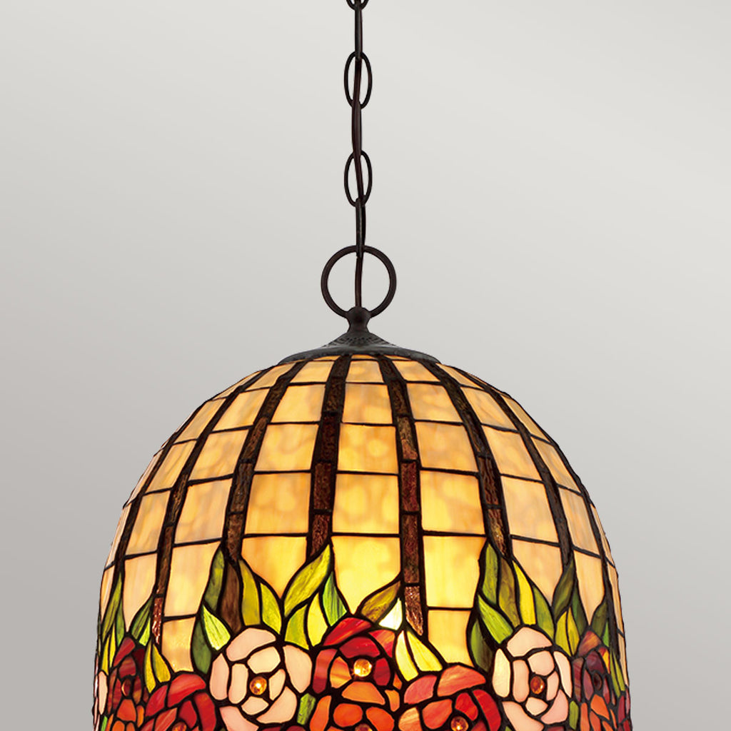 Pendelleuchte Rosecliffe (bronzefarben) 3x - Elstead Lighting