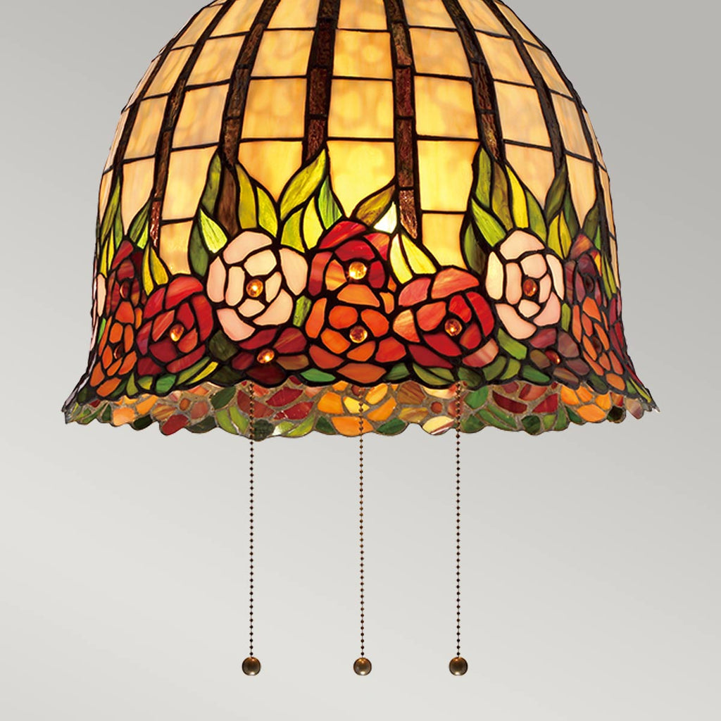 Pendelleuchte Rosecliffe (bronzefarben) 3x - Elstead Lighting