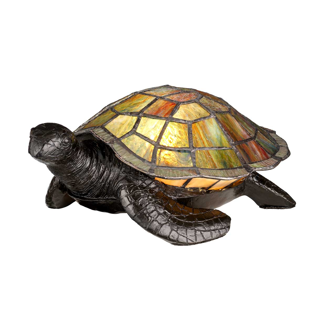Tischleuchte Tiffany Animal Lamps (bronzefarben) 1x - Elstead Lighting