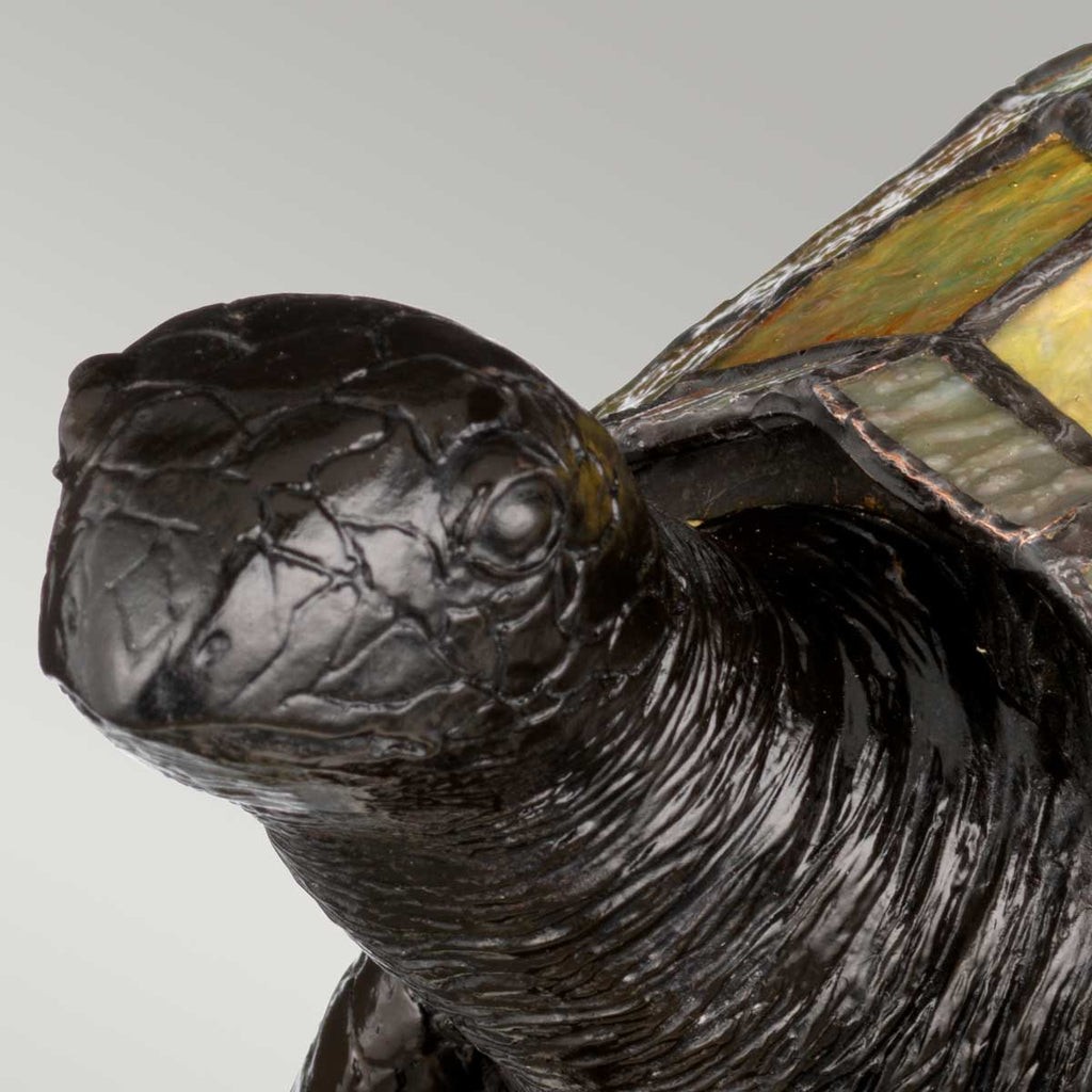 Tischleuchte Tiffany Animal Lamps (bronzefarben) 1x - Elstead Lighting