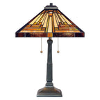 Tischleuchte Stephen (schwarz) 2x - Elstead Lighting