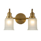 Bad-Wandleuchte Swell (messingfarben) 2x - Elstead Lighting