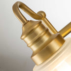 Bad-Wandleuchte Swell (messingfarben) 2x - Elstead Lighting