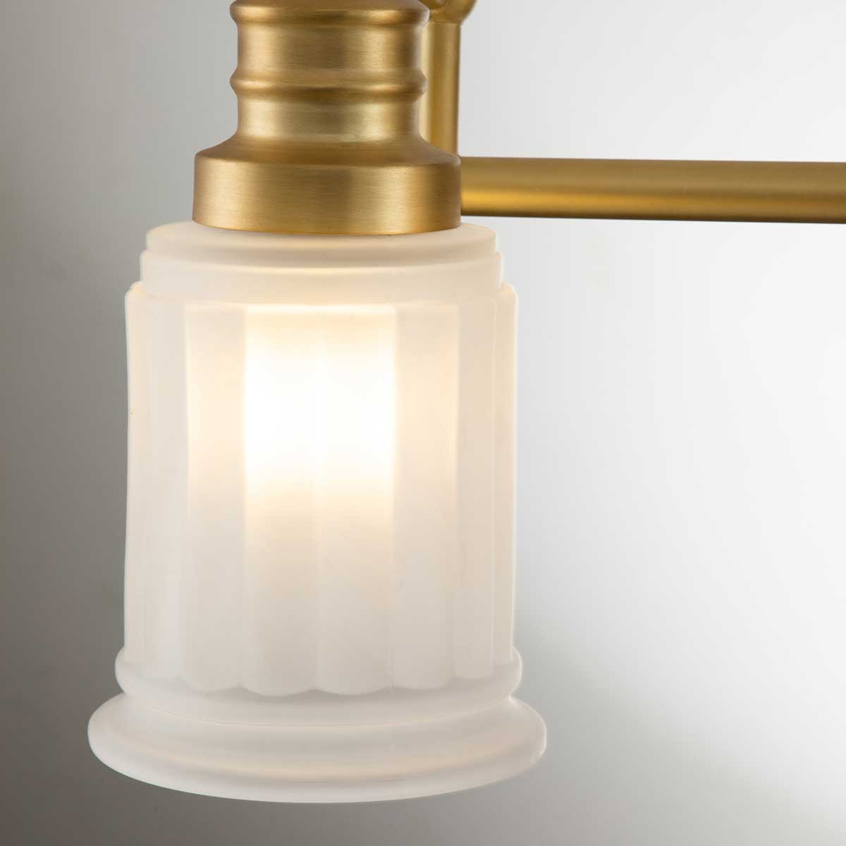 Bad-Wandleuchte Swell (messingfarben) 3x - Elstead Lighting