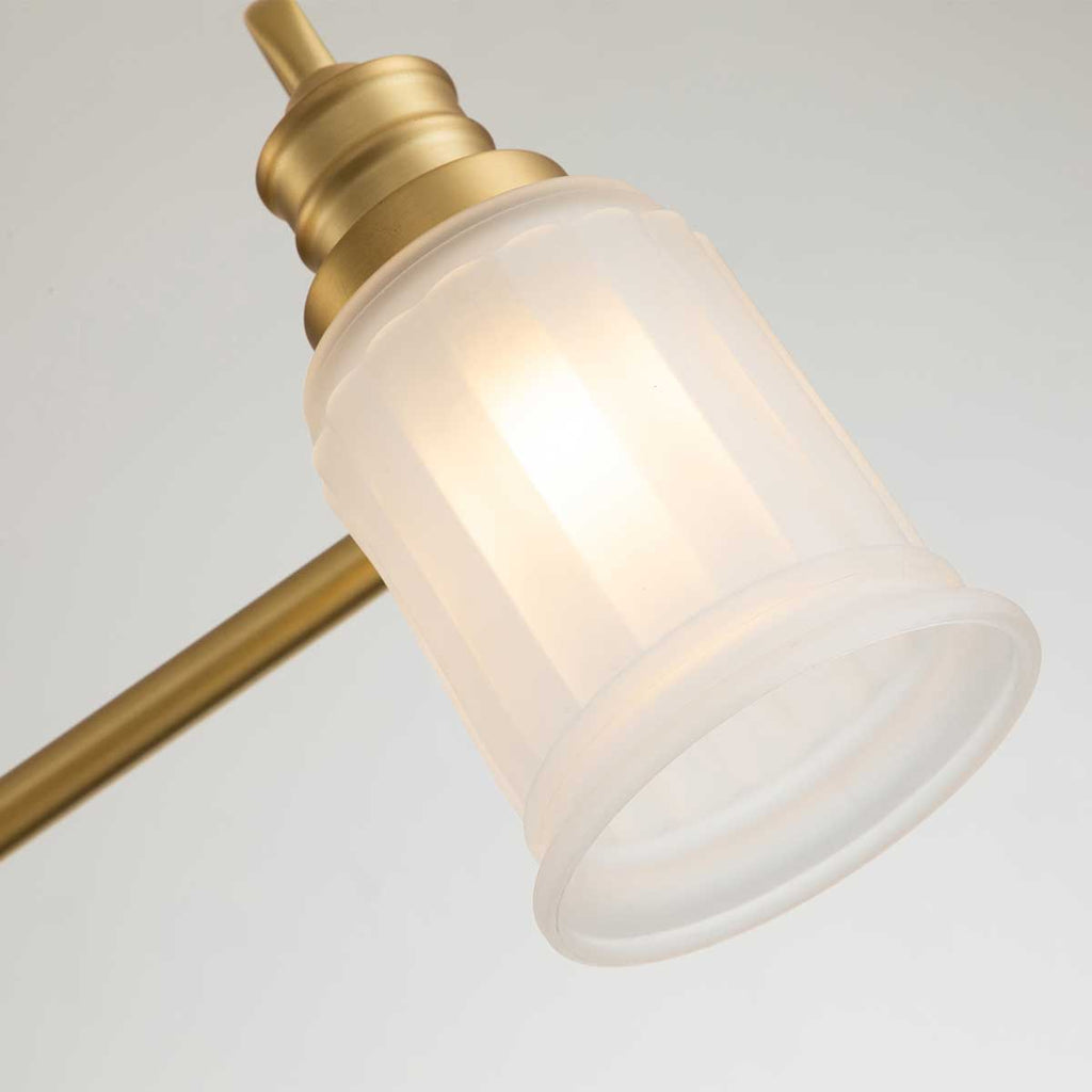 Bad-Wandleuchte Swell (messingfarben) 3x - Elstead Lighting