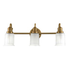 Bad-Wandleuchte Swell (messingfarben) 3x - Elstead Lighting